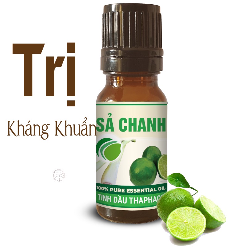 Tinh Dầu Sả Chanh Nguyên Chất 10ml Thaphaco