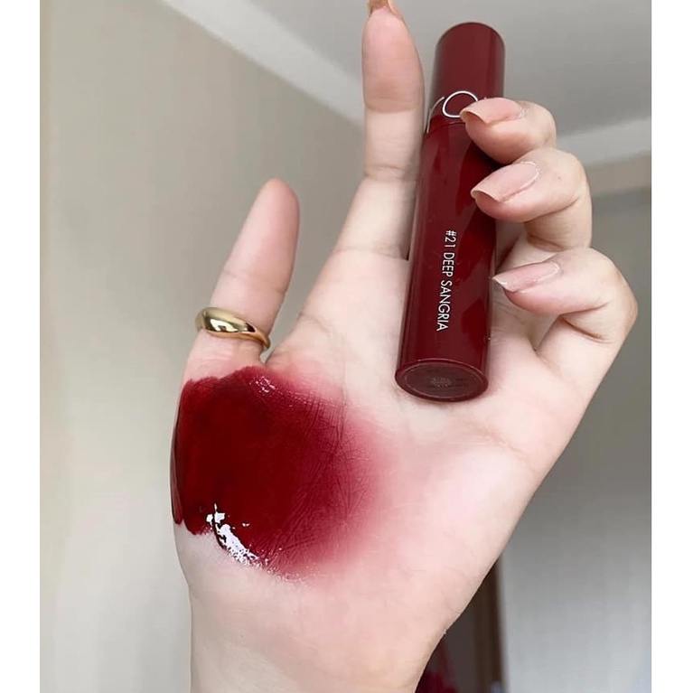 son bóng màu 21 đỏ mận (Juicy Lasting Tint #21 Deep Sangria) | Shopee ...