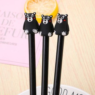 3 Bút Nước Mực Đen Gấu Đen Dễ Thương - Thỏ Hồng VPP