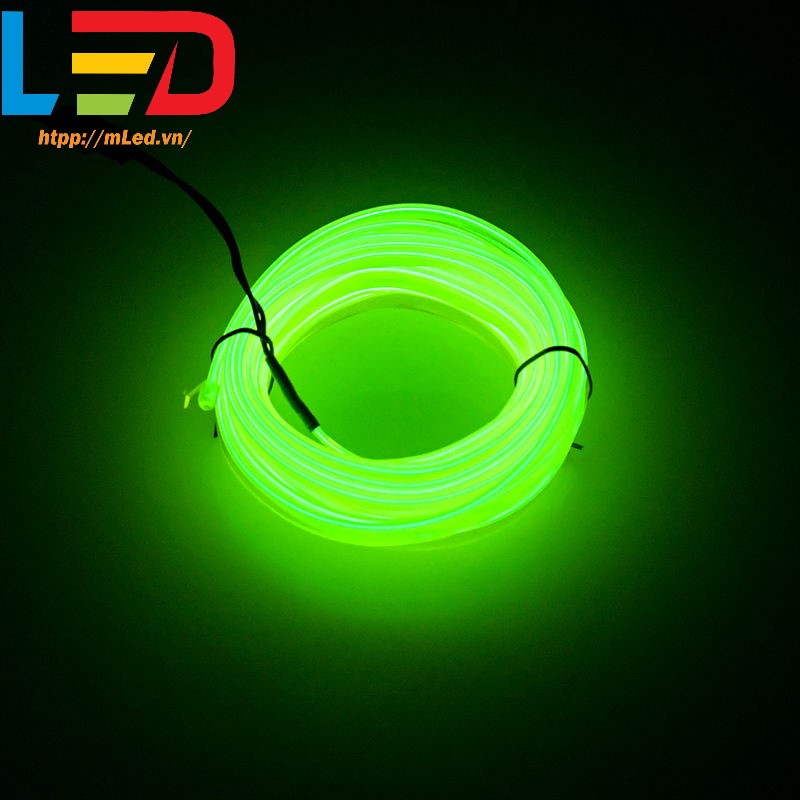 Dây đèn led đơn sắc ánh sáng lạnh trang trí viền táp-lô nội thất ô tô ...
