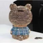 Gấu nâu, Thỏ trắng đính đá handmade thời thượng