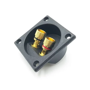 BTM 2 Chiều Loa Hộp Thiết Bị Đầu Cuối Ràng Buộc Bài Cốc Wp227 Hai Vị Trí DIY Nhà Âm Nhạc Vít Cốc Kết Nối Loa Siêu Trầm Plu