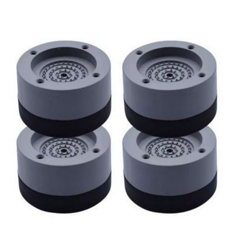Combo 4 Chân Đế Máy Giặt TakyHome, Miếng Đệm Cao Su Lót Chân Máy Giặt Chống Ồn, Chống Rung, Tiện Dụng, An Toàn. 5960
