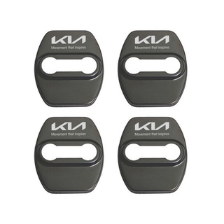 Bộ 4 Vỏ Bọc Khóa Cửa Xe Hơi Kia picanto rio cerato soul sorento Bằng Thép Không Gỉ
