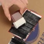 TUYỆT VỜI Con Lăn Con Lăn Tem Di Động Tự Inking Bảo Mật Bao Con Lăn