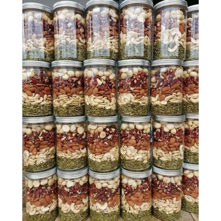 500gr MIX HẠT, Hạt dinh dưỡng CAO CẤP sấy giòn thơm ngon PT