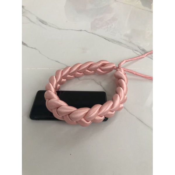 Mấn (vấn) tết 3 trơn vải phi bóng, mấn đội đầu áo dài, phụ kiện thời trang, phụ kiện cưới, pk Khánh huyền