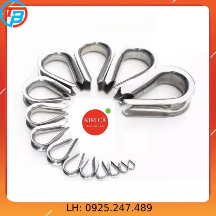 Khuyên Lót Cáp INOX 304 ( Bẹn Cáp ) cáp thép Sài Gòn | Shopee Việt Nam