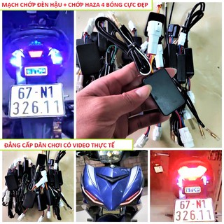 MẠCH CHỚP HAZA NHÁY CHỚP ĐÈN HẬU 2in1 EX 150 VÀ WINNER X CỰC ĐẸP