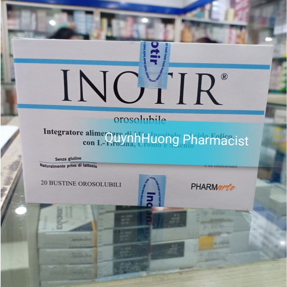 INOTIR -Hỗ trợ phòng ngừa buông trứng đa nang,rối loạn kinh nguyệt ở nữ ...