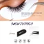 MAGEFY Nhíp Kẹp Bấm Mi Chống Tĩnh Điện Bằng Thép Không Gỉ