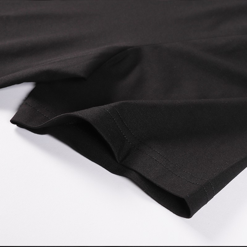 Phiên Bản Cao Cấp Áo Thun Cotton Nguyên Chất GUES In Chữ Đơn Giản Nam Nữ Tình Hình Cổ Nhãn + Thẻ