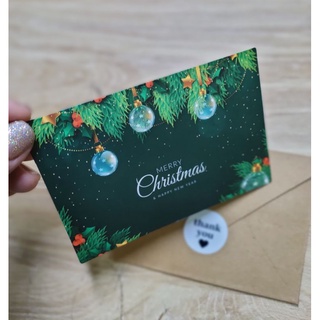Thiệp Noel (Bộ Thiệp gồm 1 thiệp, 1p.bì, 1 Tem)