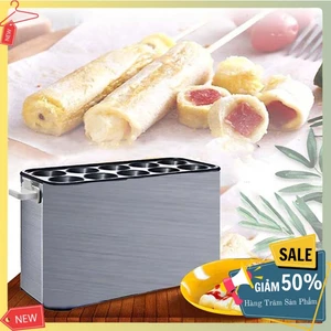 Máy làm trứng cuộn 1400W tốc độ gia nhiệt nhanh, 10 ống đẩy tự động