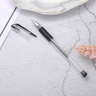 🖊️ COMBO 10 BÚT BI BÚT GEL 0.5MM CAO CẤP – MỰC ĐỀU ✨10 ngòi bút nước xanh, đen, đỏ – Thỏ Hồng VPP 🐰