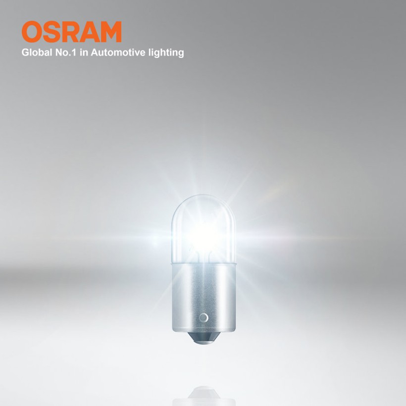 Combo 2 Bóng Đèn Xi Nhan 1 Tim OSRAM Original R10W 24V 10W (Chân Thẳng)
