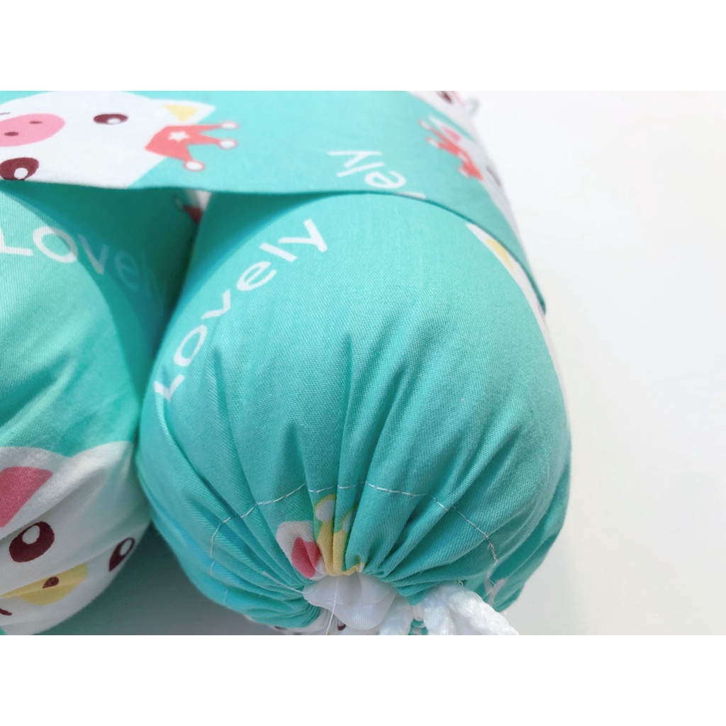Ảnh Gối chặn bông chống giật mình GoldCat, lõi bông tự nhiên an toàn cho bé. 2