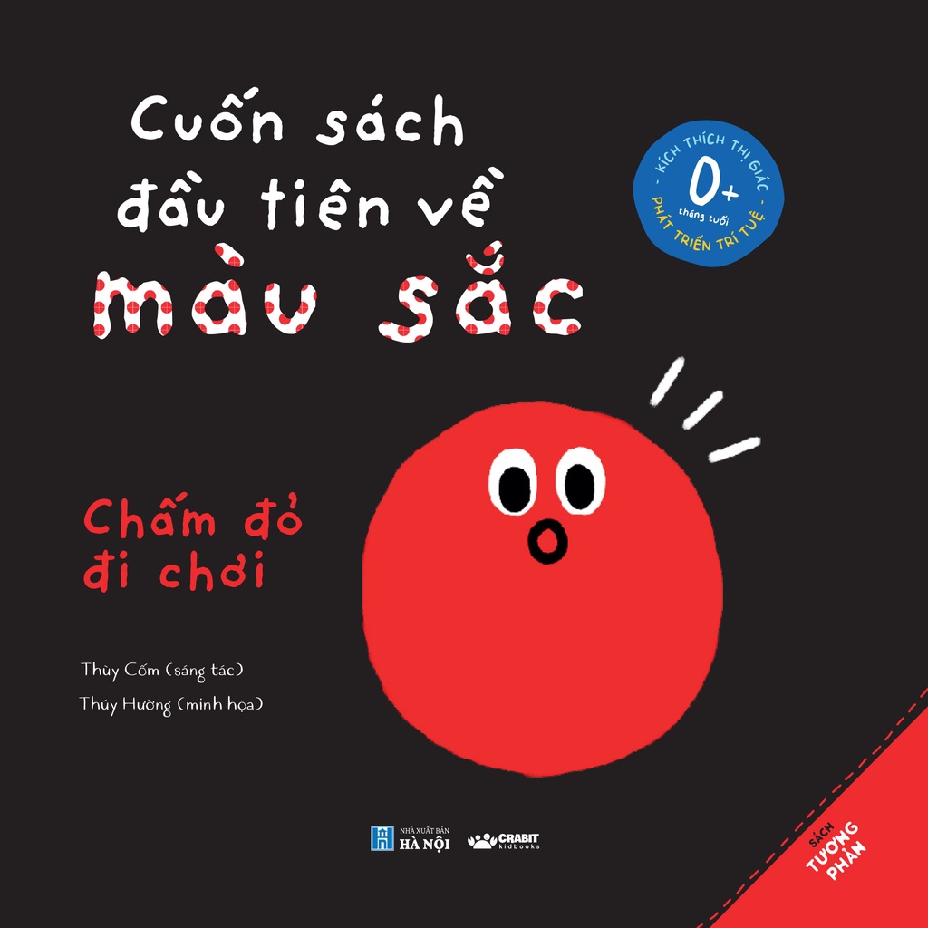 Ảnh Sách - Bộ Tương Phản/ Contrast Book dành cho trẻ sơ sinh - Crabit Kidbooks 1