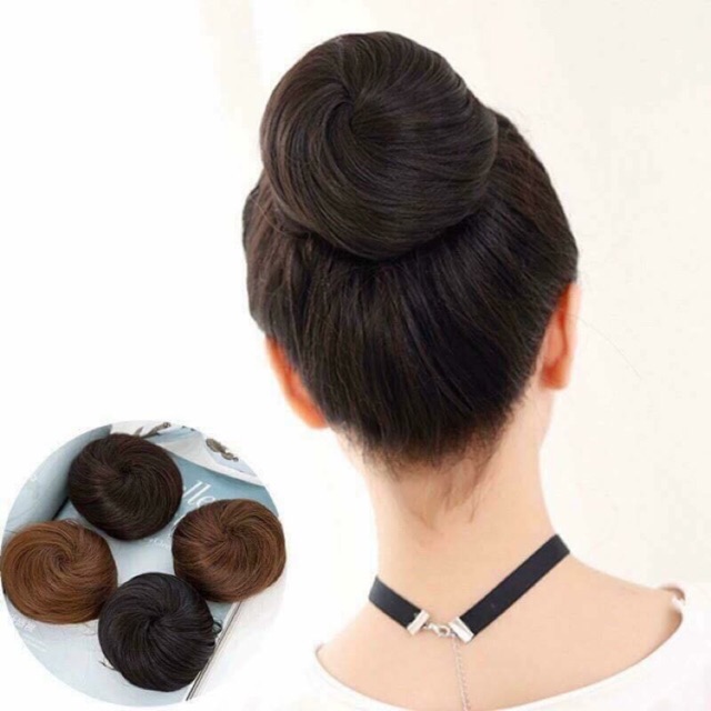 [SỈ TÓC GIẢ] COMBO 5,10,20 BÚI TRÒN TÓC GIẢ CÓ CÀI DÂY RÚT CHO NỮ HÀNG CAO CẤP