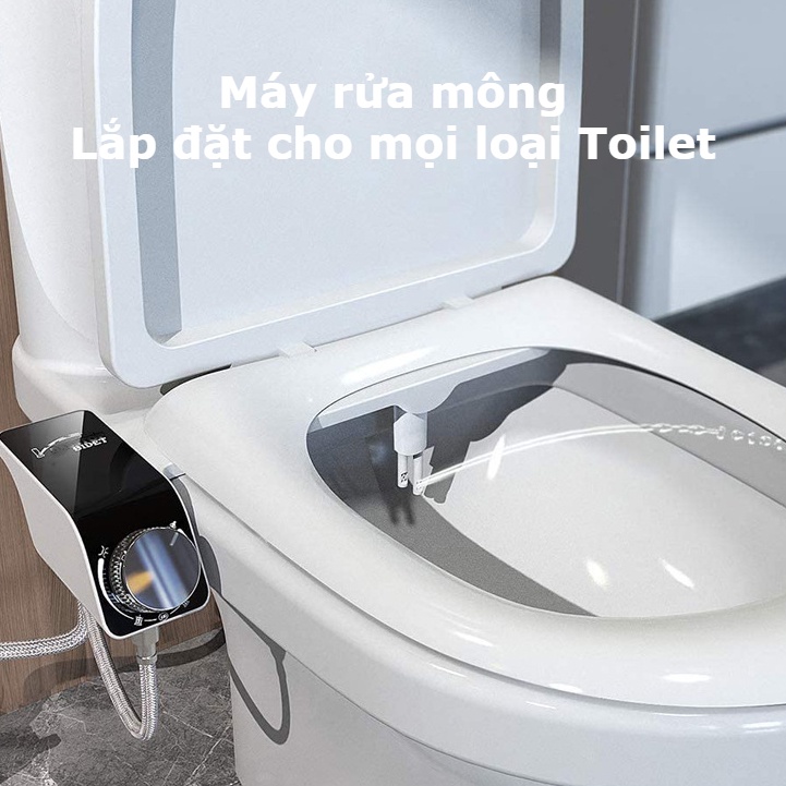 Vòi Xịt Toilet Vòi Rửa Mông Thông Minh Giúp Tự động Rửa Sau Khi đi Vệ Sinh,  Lắp Vừa Mọi Loại Bồn Cầu Có Sẵn