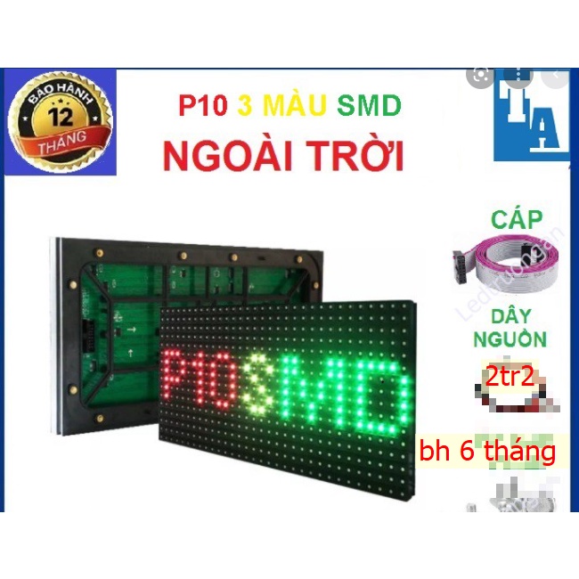 Bảng hiệu điện tử led ma trận P10 3 màu - Chỉ Cắm điện là sử dụng ...