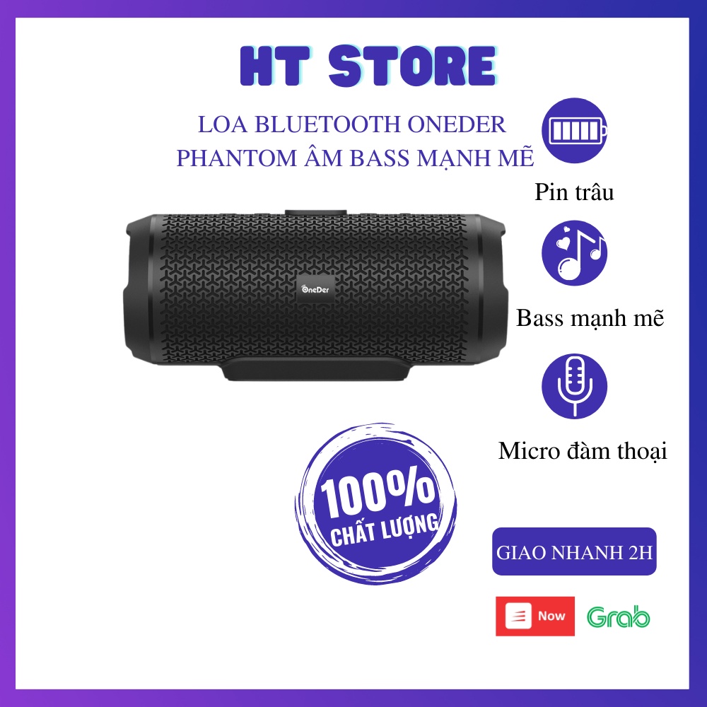 Loa Bluetooth Cao Cấp V10 OneDer Phantom Bass Mạnh Mẽ Chống Nước Tích ...