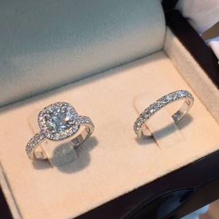 Women's Moissanite Engagement Ring by zhuowestore.vn