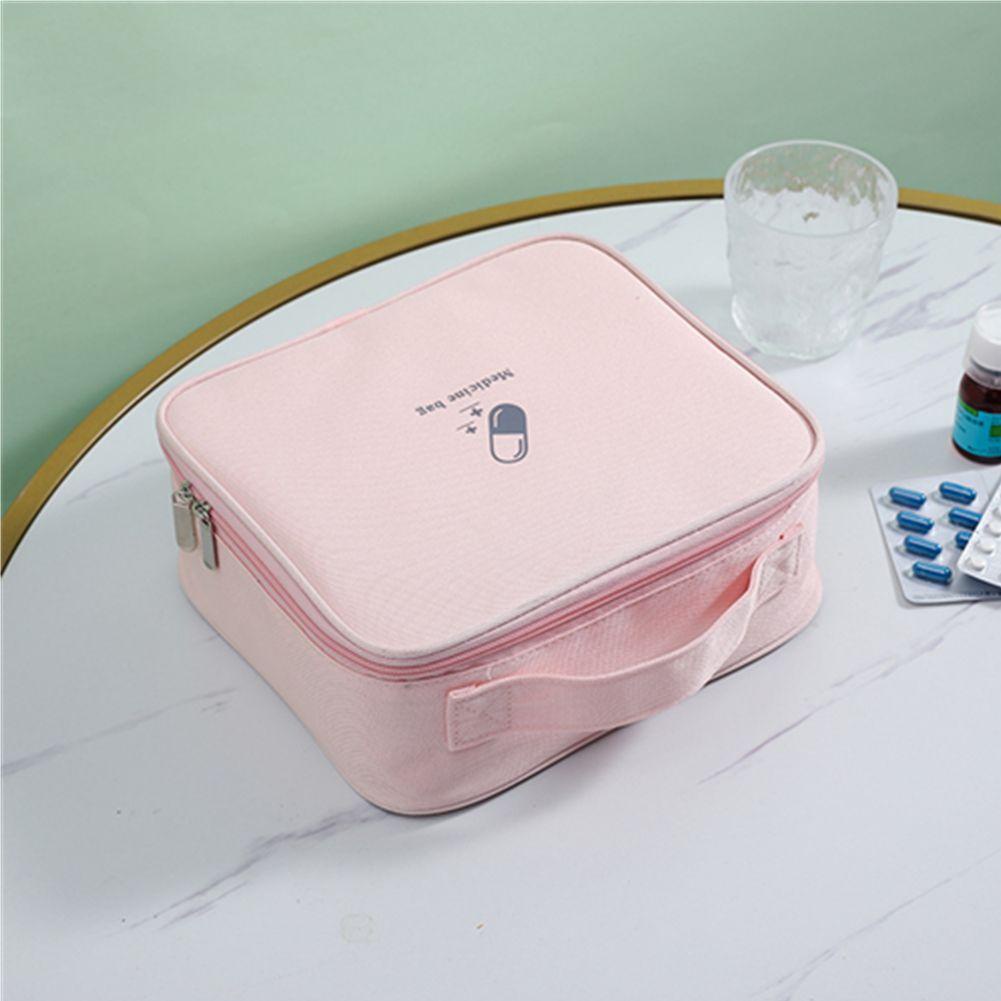 HOBBYIN Túi Bảo Quản Thuốc Hộp Bảo Quản Du Lịch Cắm Trại Đa Năng Thuốc Ngực Vải Bảo Quản Nhà Túi Y Tế