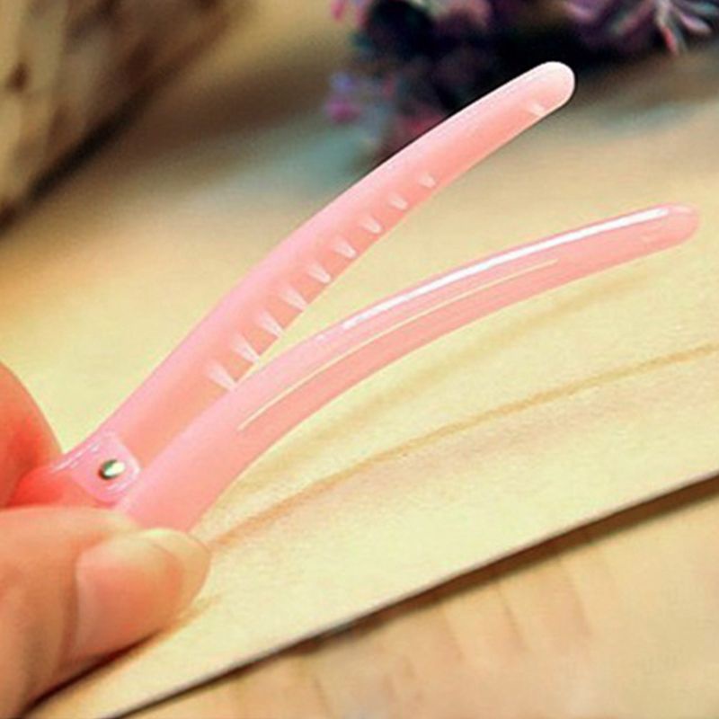 Fl 1 Kẹp Tóc Mỏ Vịt Để Tạo Kiểu Nhiều Màu Sắc Nhựa Neon Thạch Kẹo Màu Cá Sấu Kẹp Tóc Barrettes Cho Nữ Gi