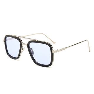 Tony Stark Iron Man Glasses Left to Spider-Man Far From Home Edith Glasses Men Sunglasses