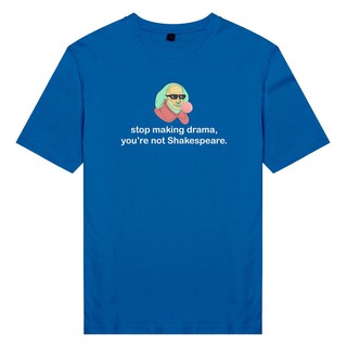 Áo thun cotton 100% in hình Stop making drama