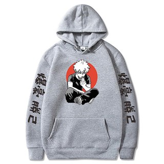 Áo Hoodie My Hero Anime in hình Bakugou Katsuki Áo Nỉ Nam Nữ Harajuku