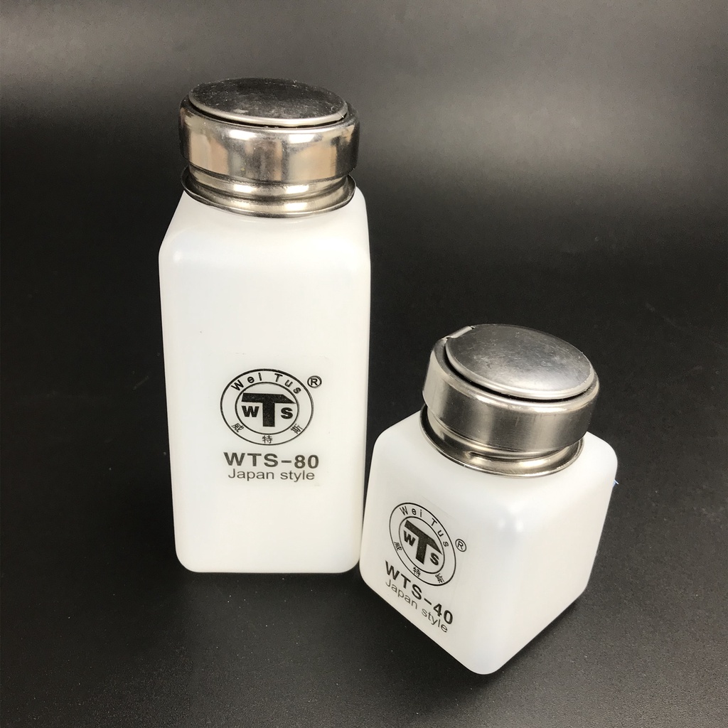 250ML / 180ML / 120ML Nhựa Máy Bơm Chai Rượu Lỏng Hộp Đựng Để Vệ Sinh Bảng Điều Khiển Điện Thoại Di Động Công Cụ Sửa Chữa
