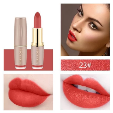 YBN BGF Son thỏi lâu trôi siêu mịn môi MISS ROSE son son trang điểm nội địa Trung ZD-SM62 21 YBN