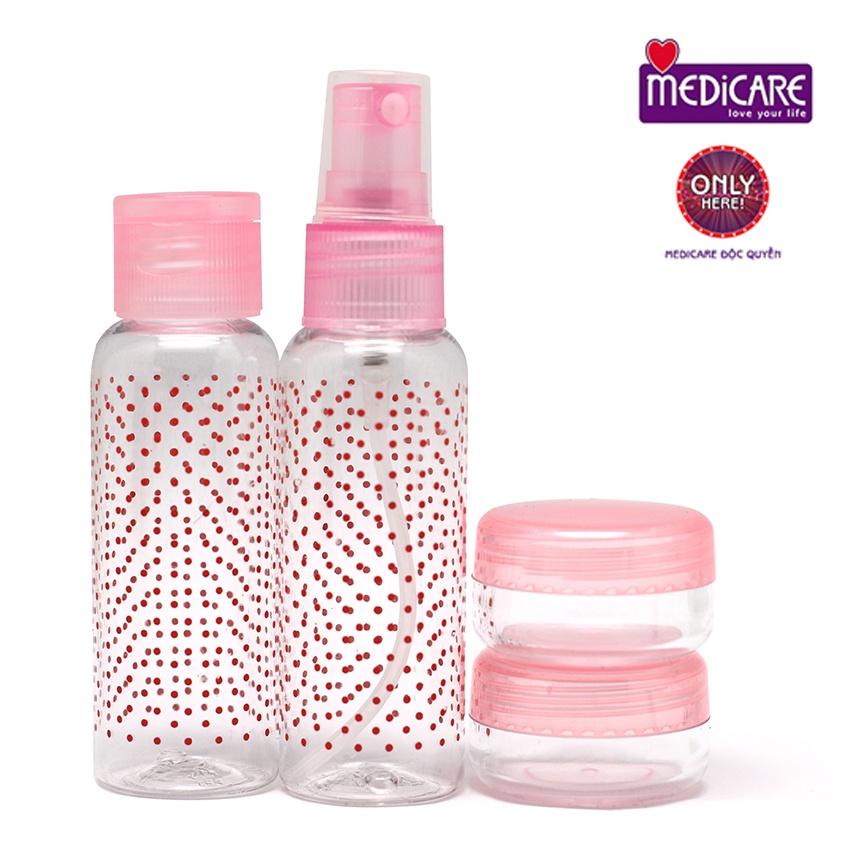 Bộ du lịch MUW 6528 (loại lớn 2 bình + 2 lọ)