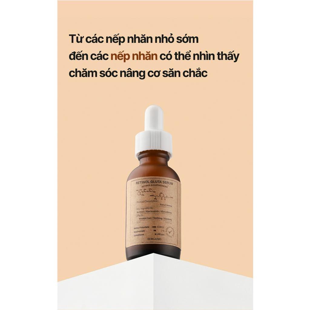 Ảnh Bộ đôi Serum Retinol & Niacinamide Dưỡng Trắng Da Chống Lão Hóa Cao Cấp BERGAMO 3