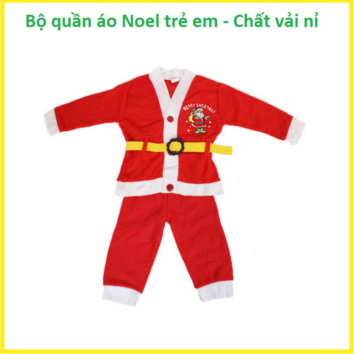 Trang phục noel cho trẻ em - chất nỉ số 8