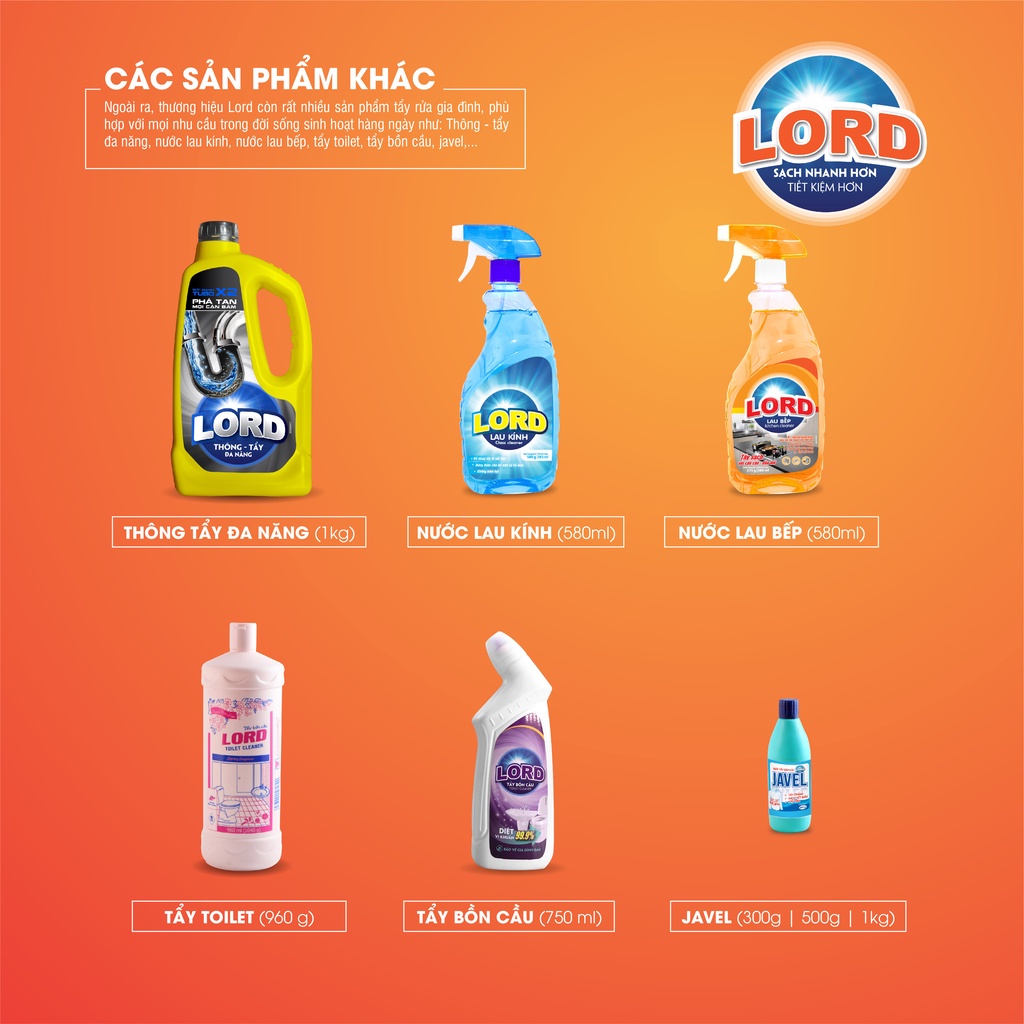 Ảnh Tẩy trắng quần áo Javel Lord 1kg 2