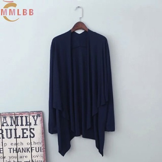 Áo Khoác cardigan cotton Dáng Dài Rộng Plus Size Thời Trang Mùa Hè 2023 Cho Nữ