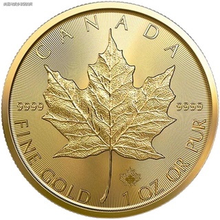◘2015 Đồng xu kỷ niệm lá phong Canada Nữ hoàng Anh Đồng xu vàng Lá phong Đồng xu may mắn Đồng xu mạ vàng