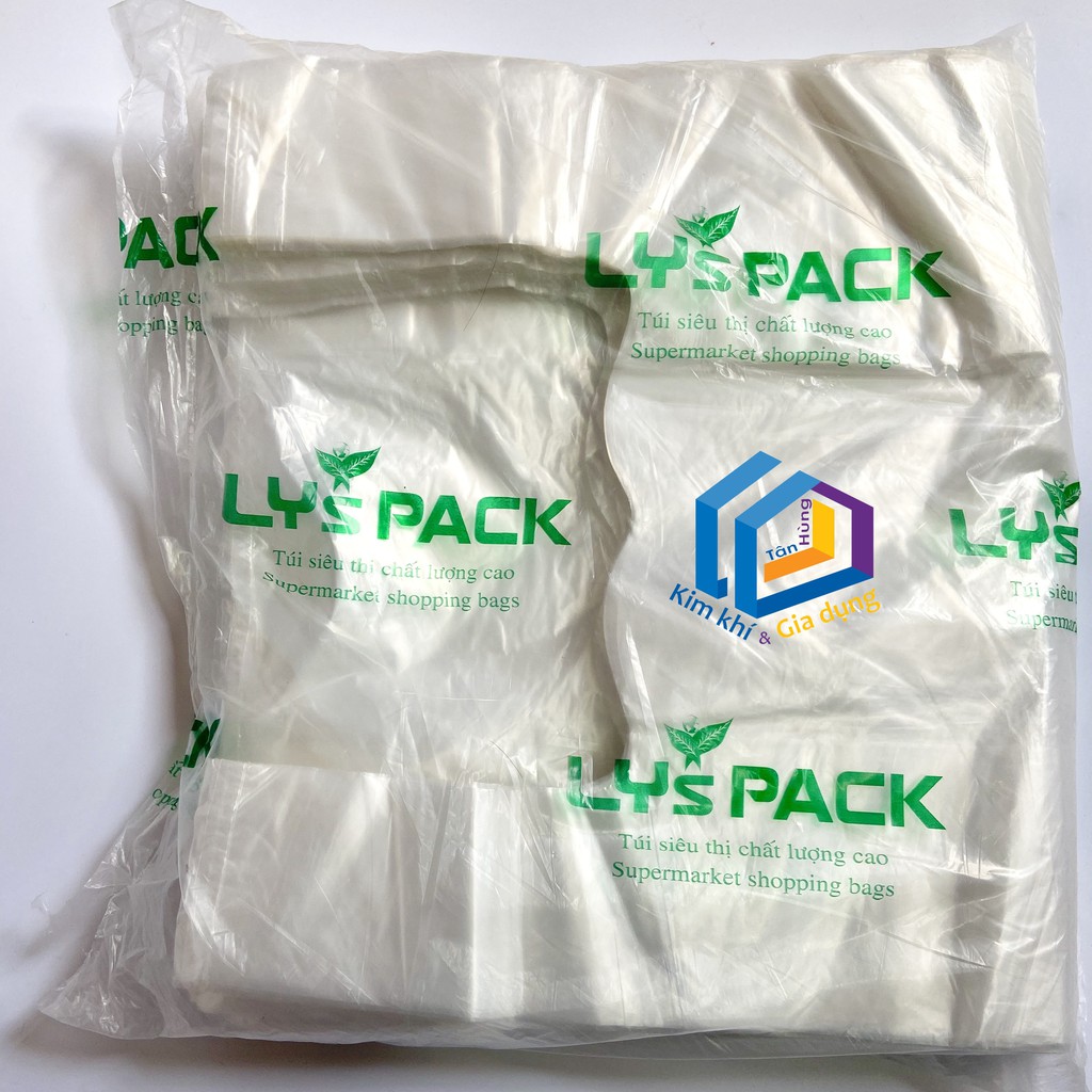 Túi nilon trắng, túi bóng trắng loại đựng 1kg.2kg.3kg.5kg.10kg.15kg ...