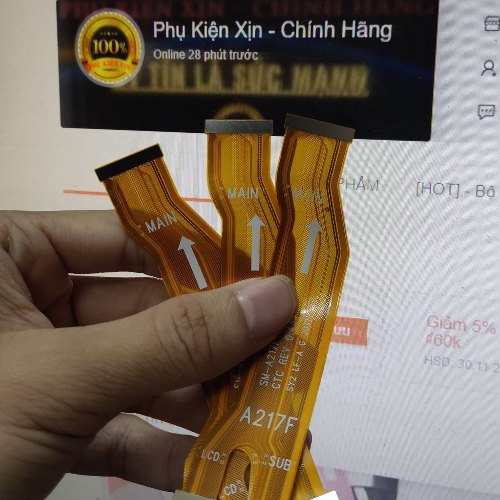 Cáp Nối Main Sạc Samsung A21s / SM-A217f Zin Chính Hãng