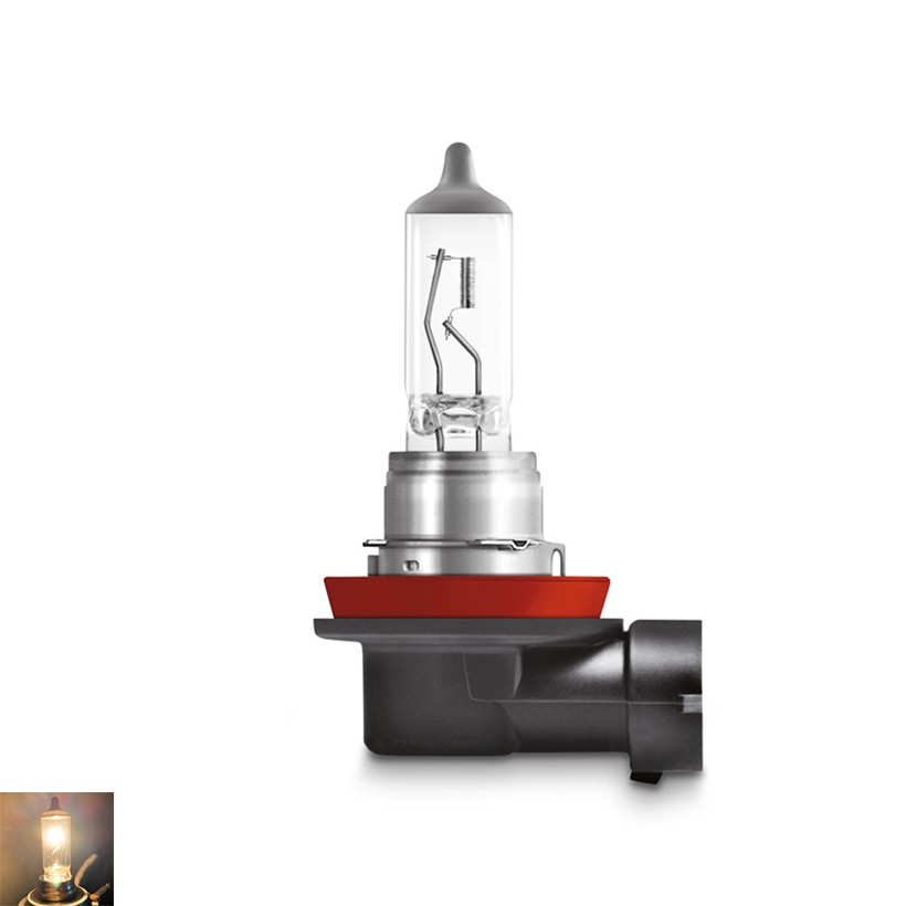 Bóng Đèn Pha/Cos Halogen OSRAM Original Dùng Cho Xe Ô Tô Xe Hơi Chân H11 12V 55W 64211-01B - 3200K 1350LM