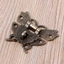 Ổ Khóa Hộp Trang Sức Bằng Gỗ Hình Bướm Phong Cách Vintage