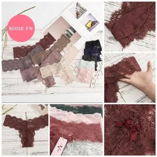 Quần Lọt Khe Chữ T Cao Cấp - Ren Mềm Mịn - Sexy - Quyến Rũ