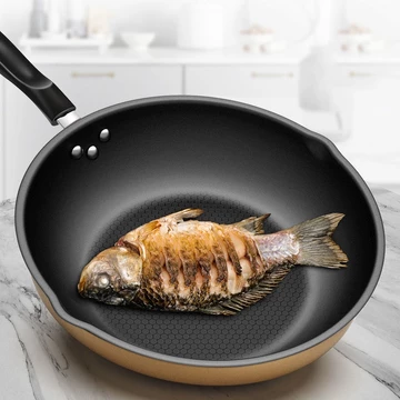 Chảo rán đá y tế Chảo chống dính chảo rán trứng làm bánh kếp bếp ga chảo rán Chảo chiên đa năng nồi chống dính