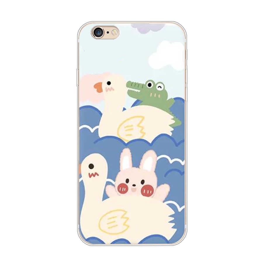 Ốp Lưng Mềm Bảo Vệ Cao Cấp Cho iphonee 4 4s 5 5s se 6 6s plus