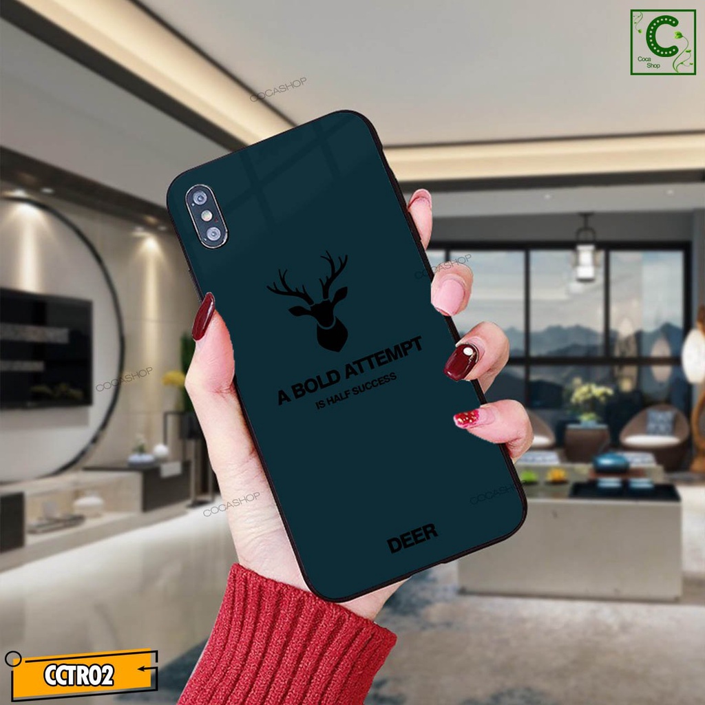 Ốp lưng iphone sáng bóng BVC hươu 6/6plus/6s/6splus/7/7plus/8/8plus/x/xr/xs/11/12/pro/max/plus/promax