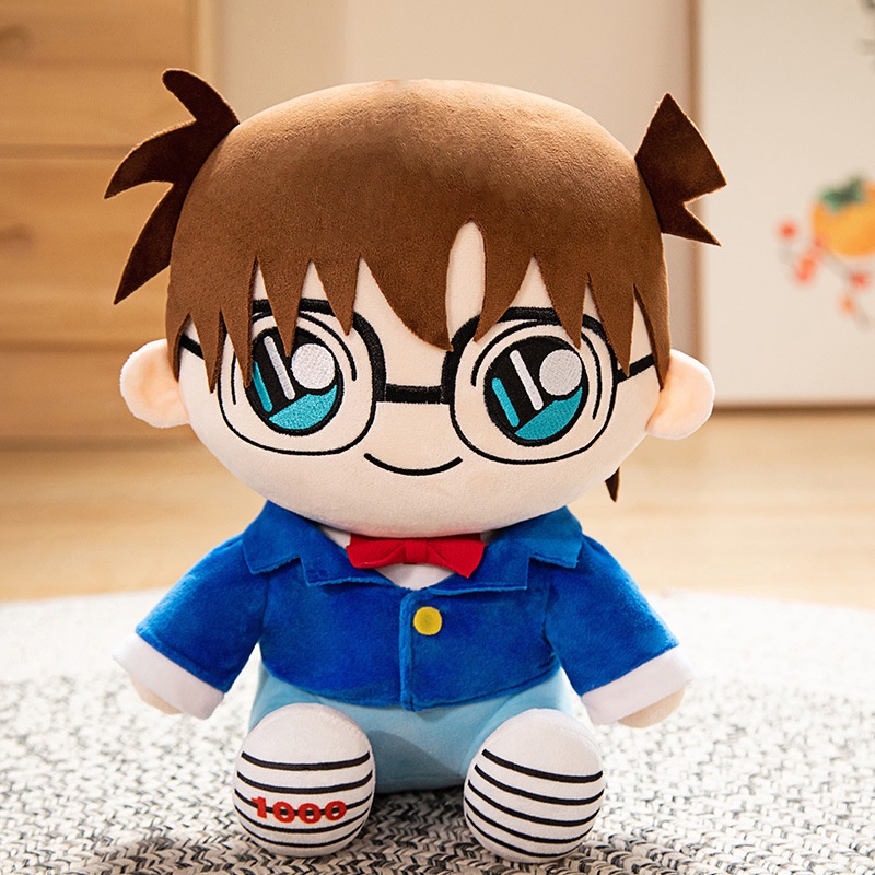 HK1 Thám Tử Lừng Danh Conan Búp Bê 35cm Đệm Anime Gối Kaito Kiddo Sang Trọng Mềm Đồ Chơi Kid Nhồi Bông Búp Bê Trang Trí Nhà Quà Tặng KH1