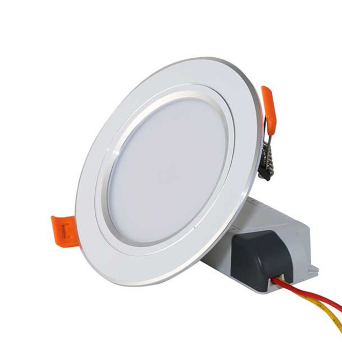Ảnh Đèn LED Downlight âm trần đổi màu 12W Rạng Đông AT10 ĐM 110/12W, Viền mạ bạc tinh tế 2